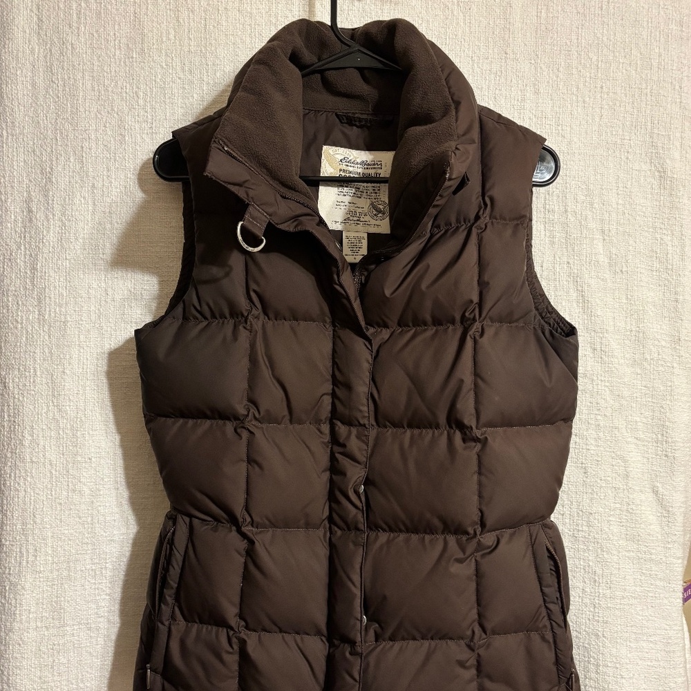 Eddie Bauer goose down vest